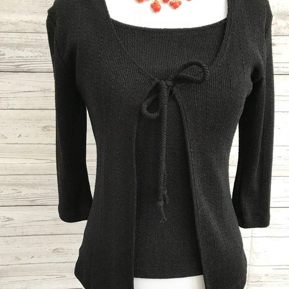 Tank top w matching cover up Tie in front on cover - Picture 1 of 7